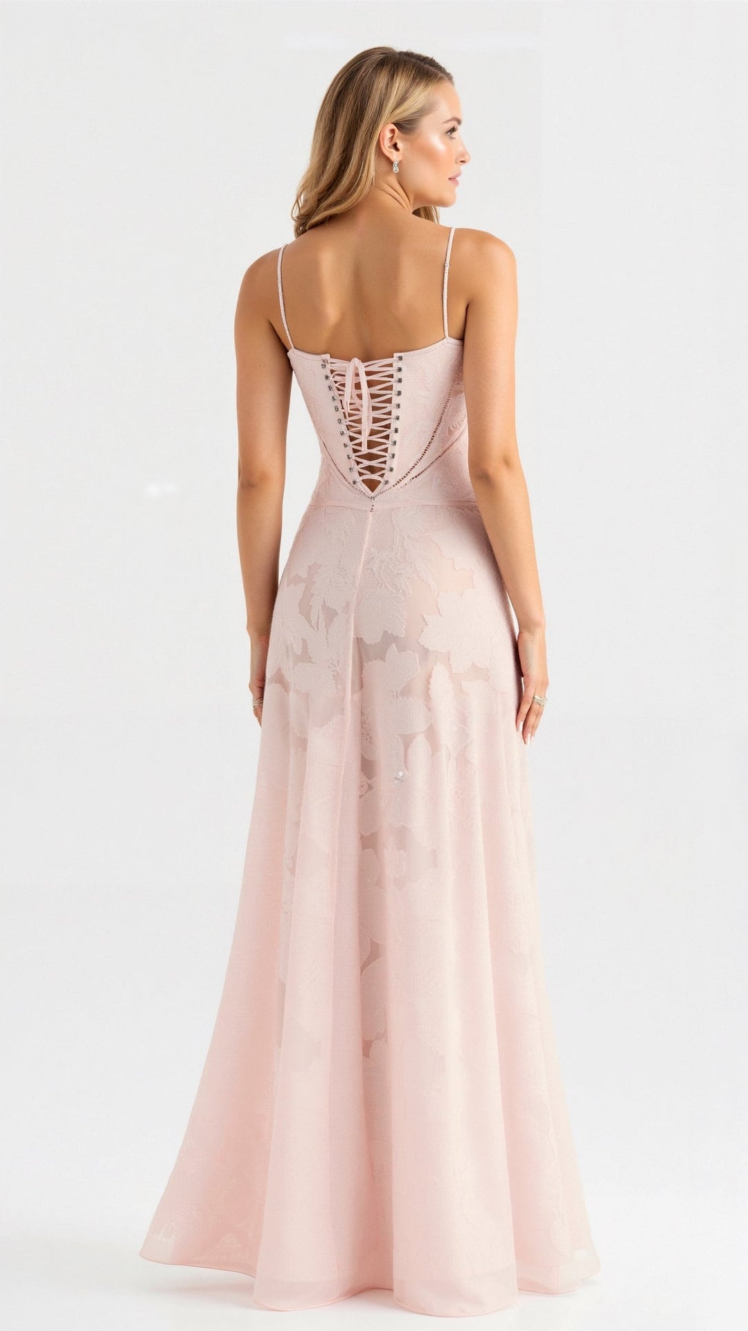 Linde - Verfijnde Bustier Maxi Jurk