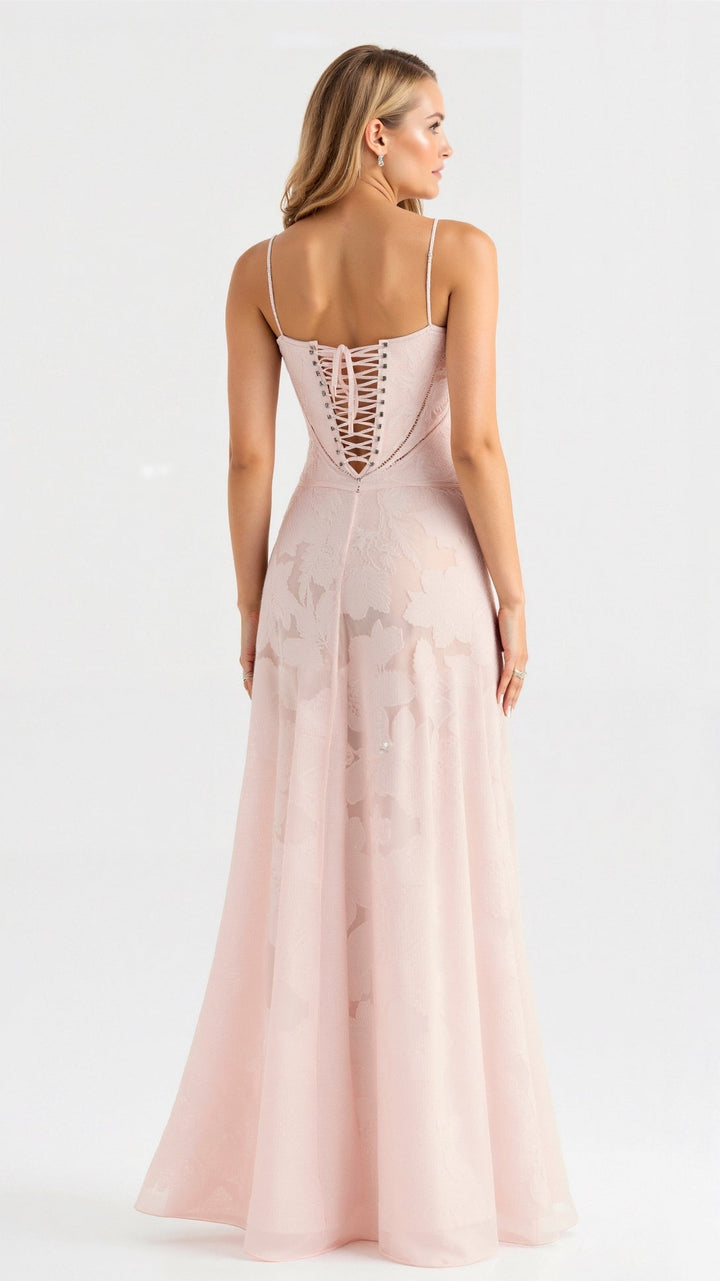 Linde - Verfijnde Bustier Maxi Jurk