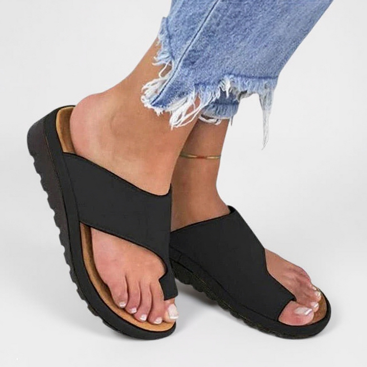 Johanna - Ondersteunende Dames Flip-Flop Sandalen