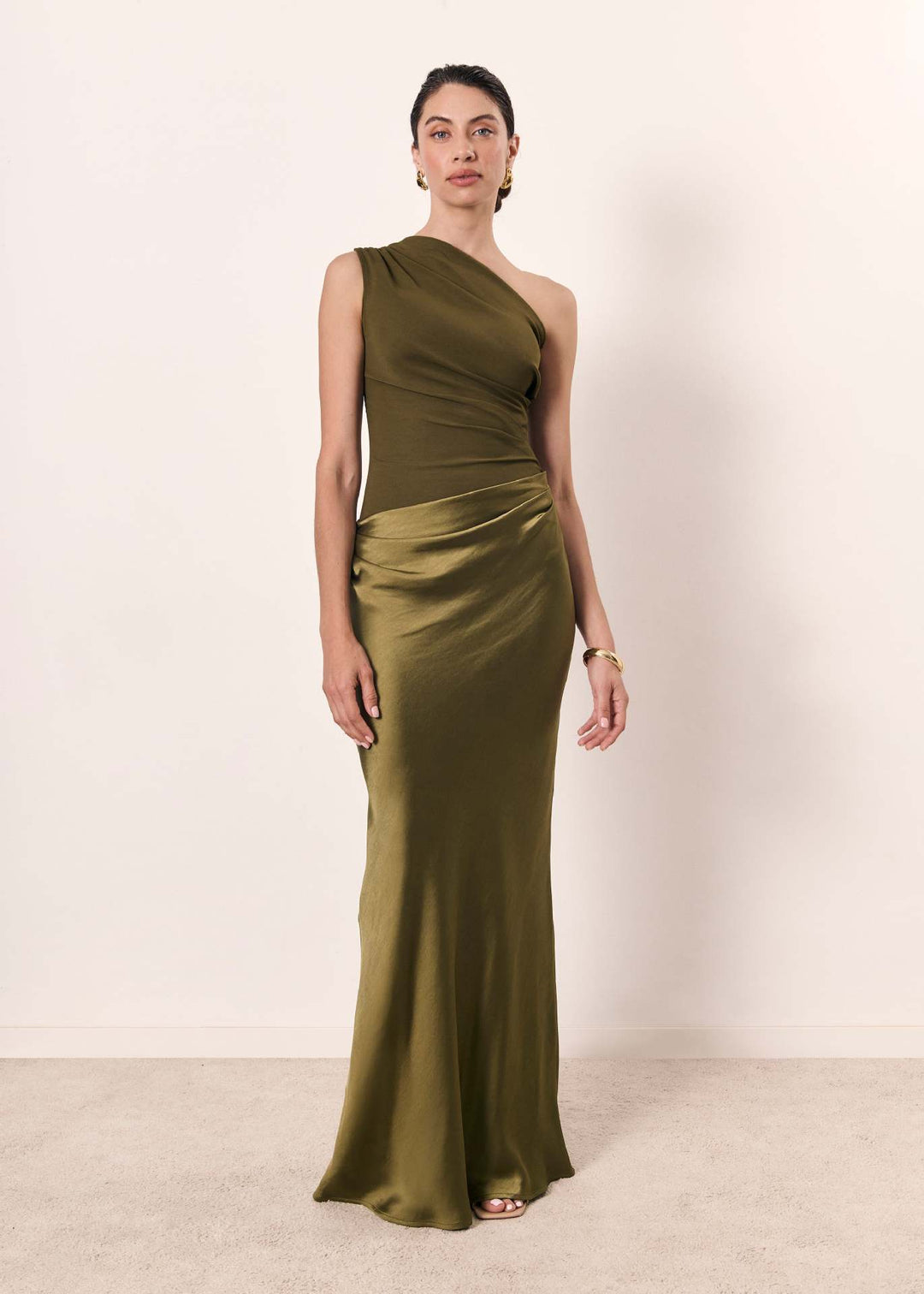 Sorella - Dames One-Shoulder Bruidsgast Avondjurk