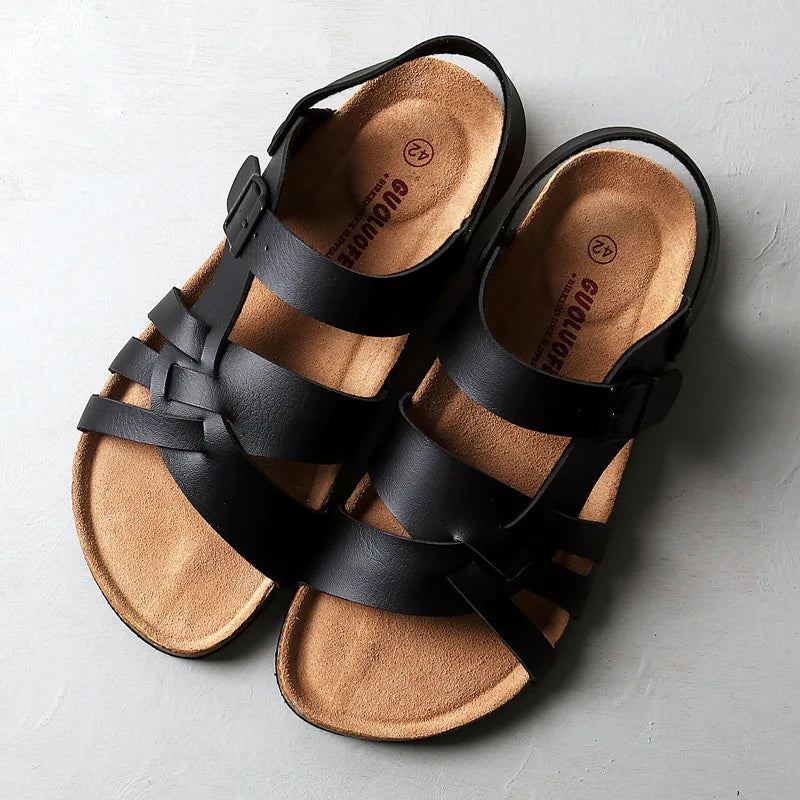 Horizon - Leren Sandalen