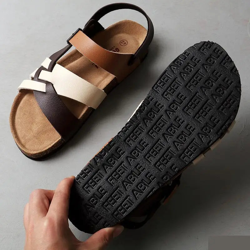 Horizon - Leren Sandalen
