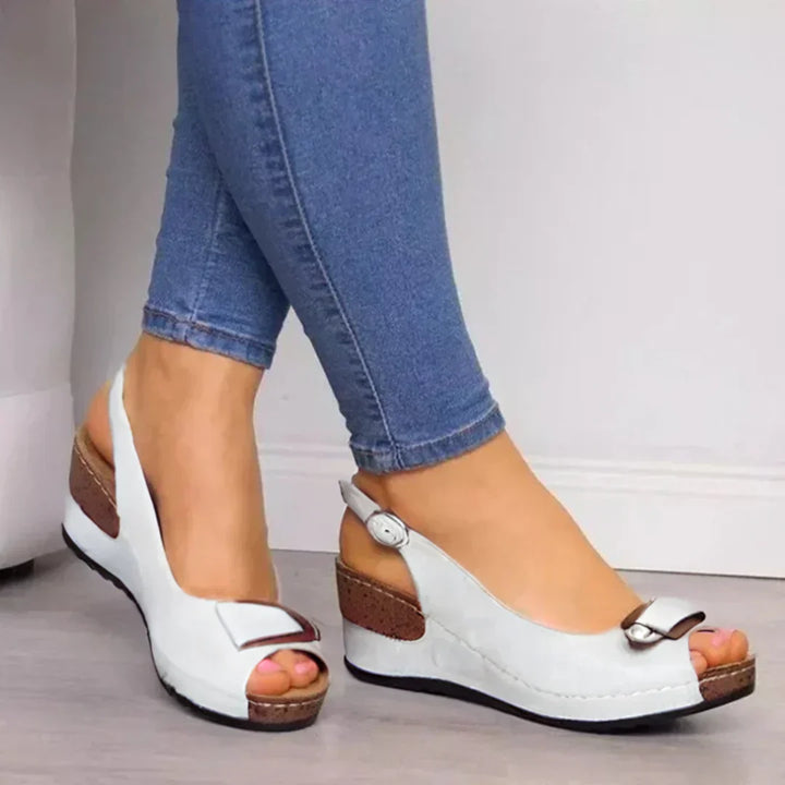 Eleftheria – Dames Orthopedische Gewatteerde Sandalen