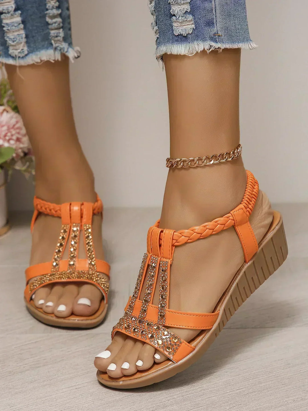 Gaetana – Dames Orthopedische Verstelbare Sandalen