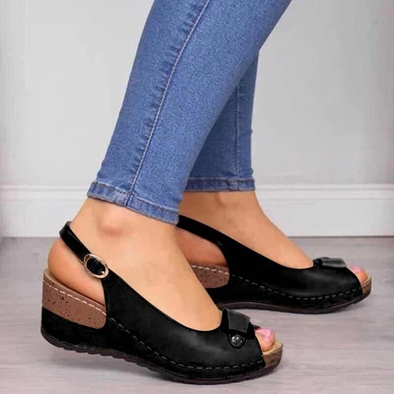 Eleftheria – Dames Orthopedische Gewatteerde Sandalen