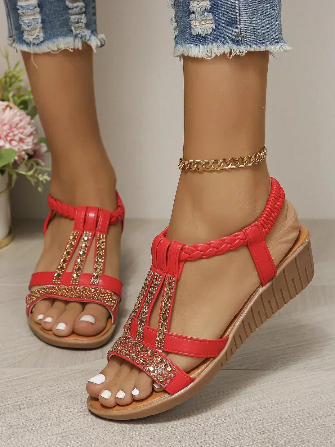 Gaetana – Dames Orthopedische Verstelbare Sandalen