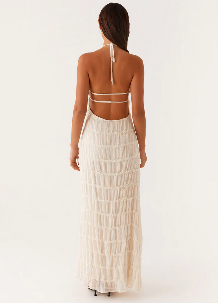 Noemi - Dames Jurk Halter Maxi