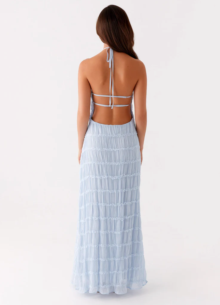 Noemi - Dames Jurk Halter Maxi