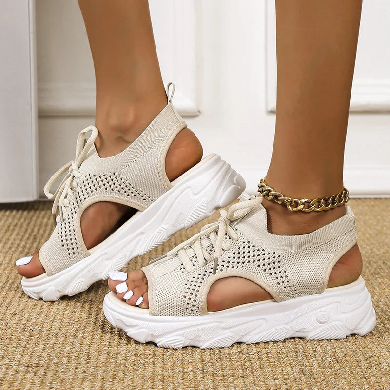 Angeliki – Dames Orthopedische Gewatteerde Sandalen