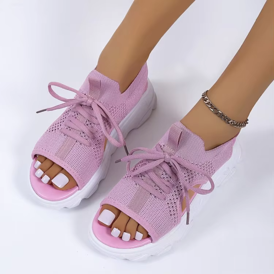 Angeliki – Dames Orthopedische Gewatteerde Sandalen