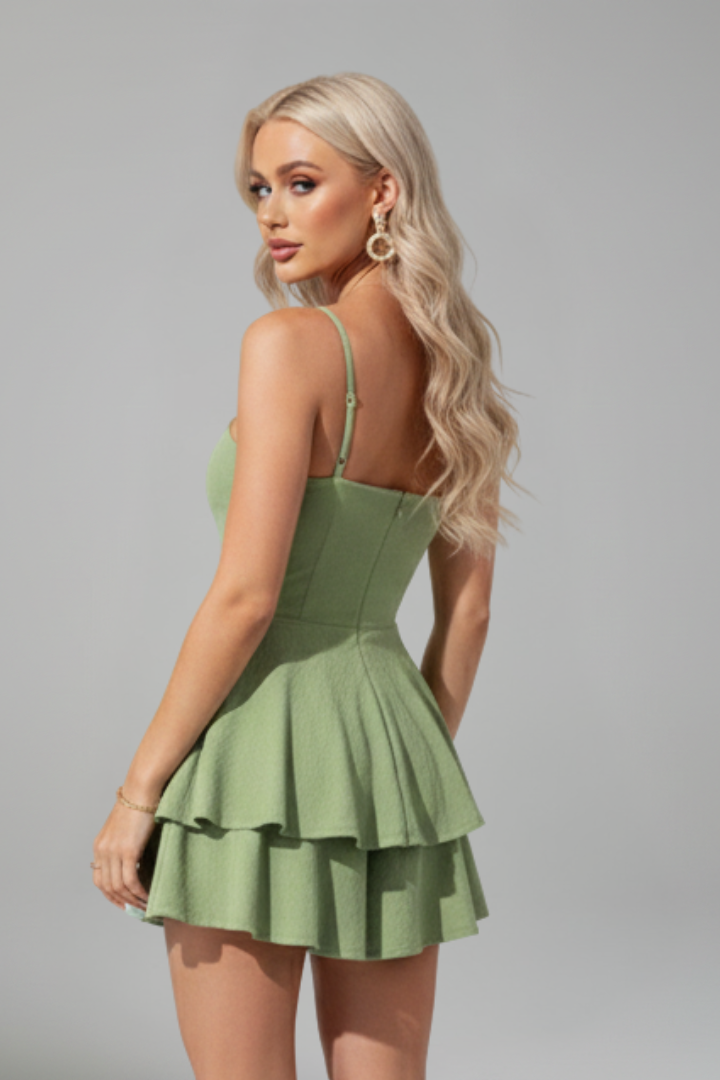 Aurelia - Luchtige zachtheid mini jurk