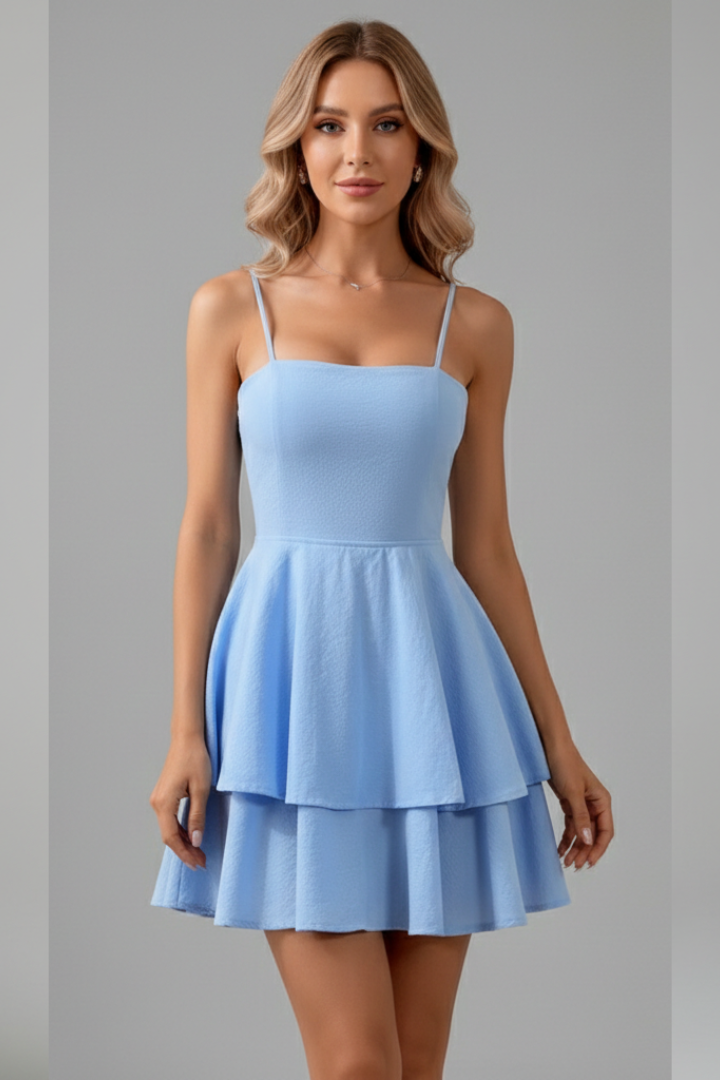 Aurelia - Luchtige zachtheid mini jurk