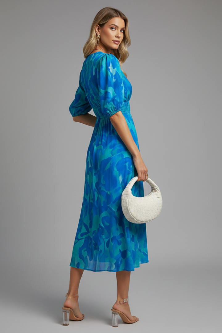 Rosalia - Zomerse charme bloemen jurk