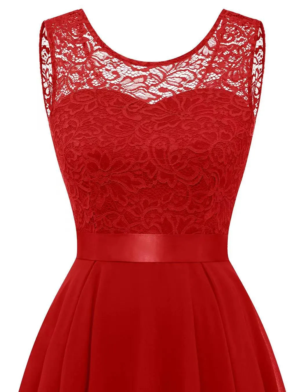 Donatella - Bloemenjurk High-Low Bruidsgast Jurk