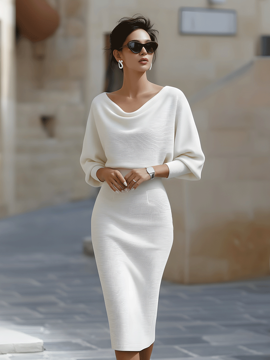 Madison – Luxe Midi Jurk