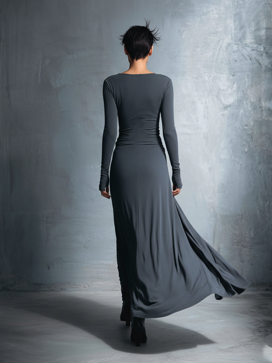 Eunice - Wikkel Maxi Jurk