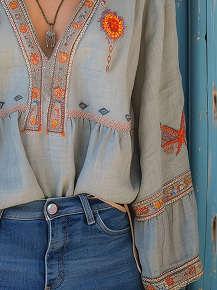 Emilia – Luchtige elegantie blouse