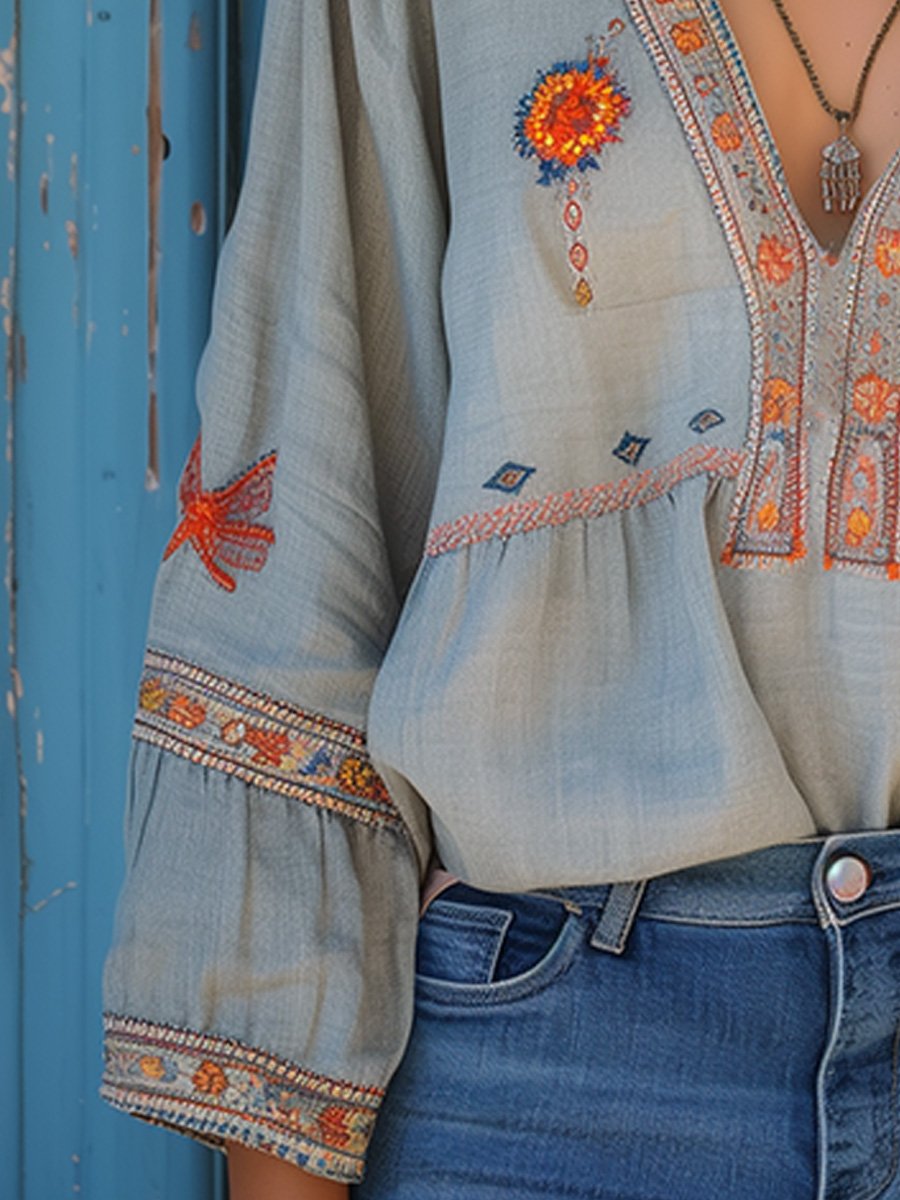 Emilia – Luchtige elegantie blouse