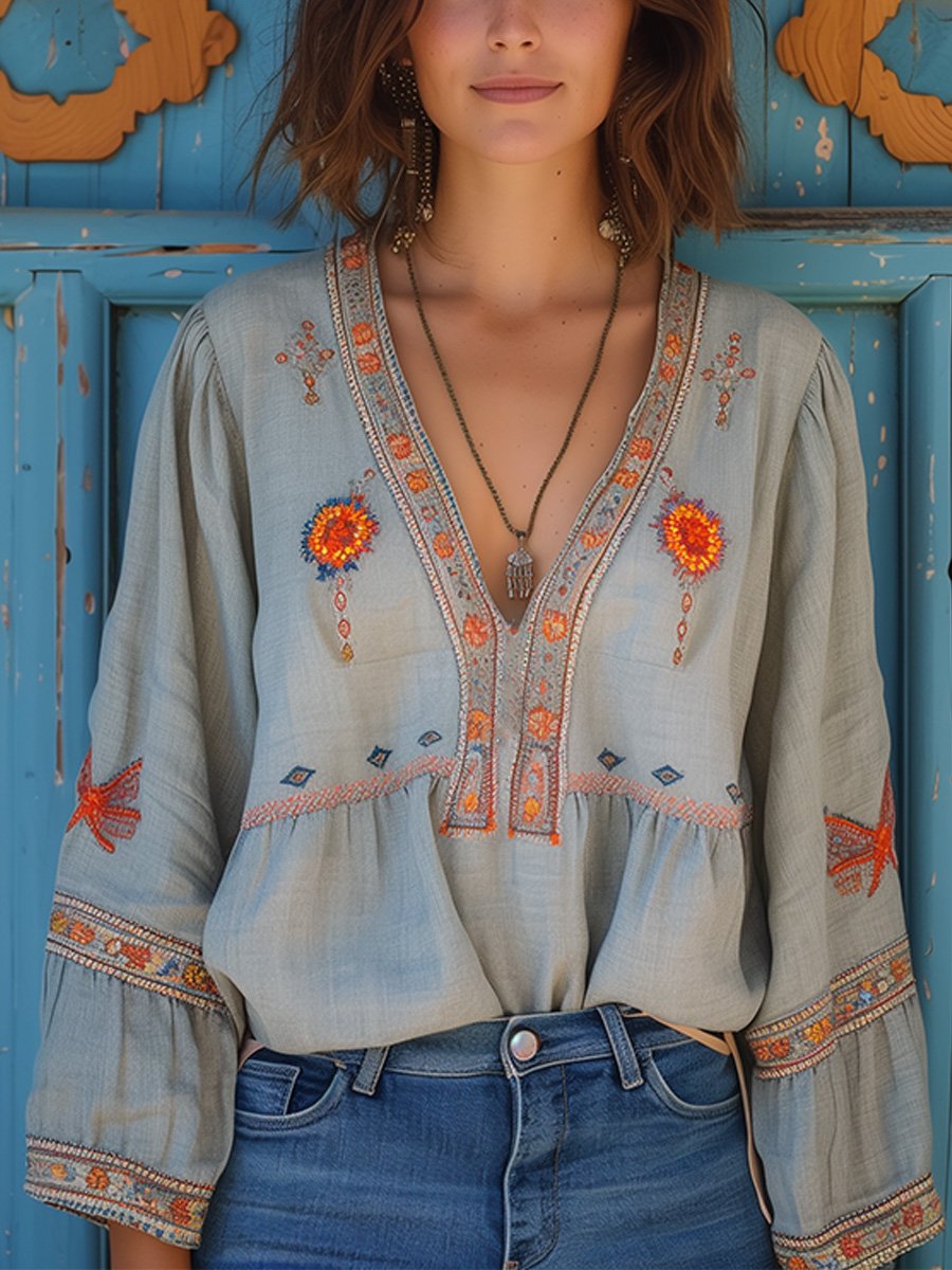 Emilia – Luchtige elegantie blouse