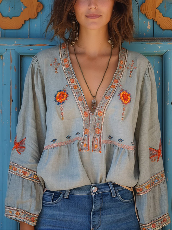 Emilia – Luchtige elegantie blouse