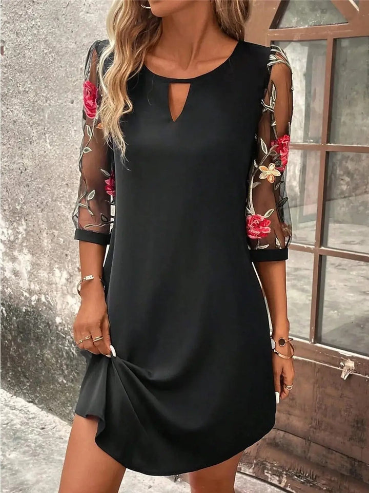 Elodie - Speelse elegantie mini jurk