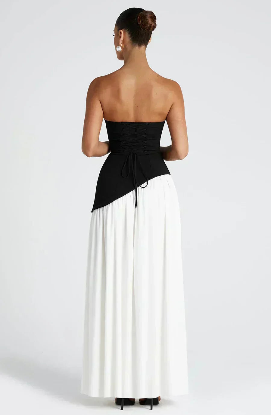 Esmee - Elegante Asymmetrische Maxi Jurk