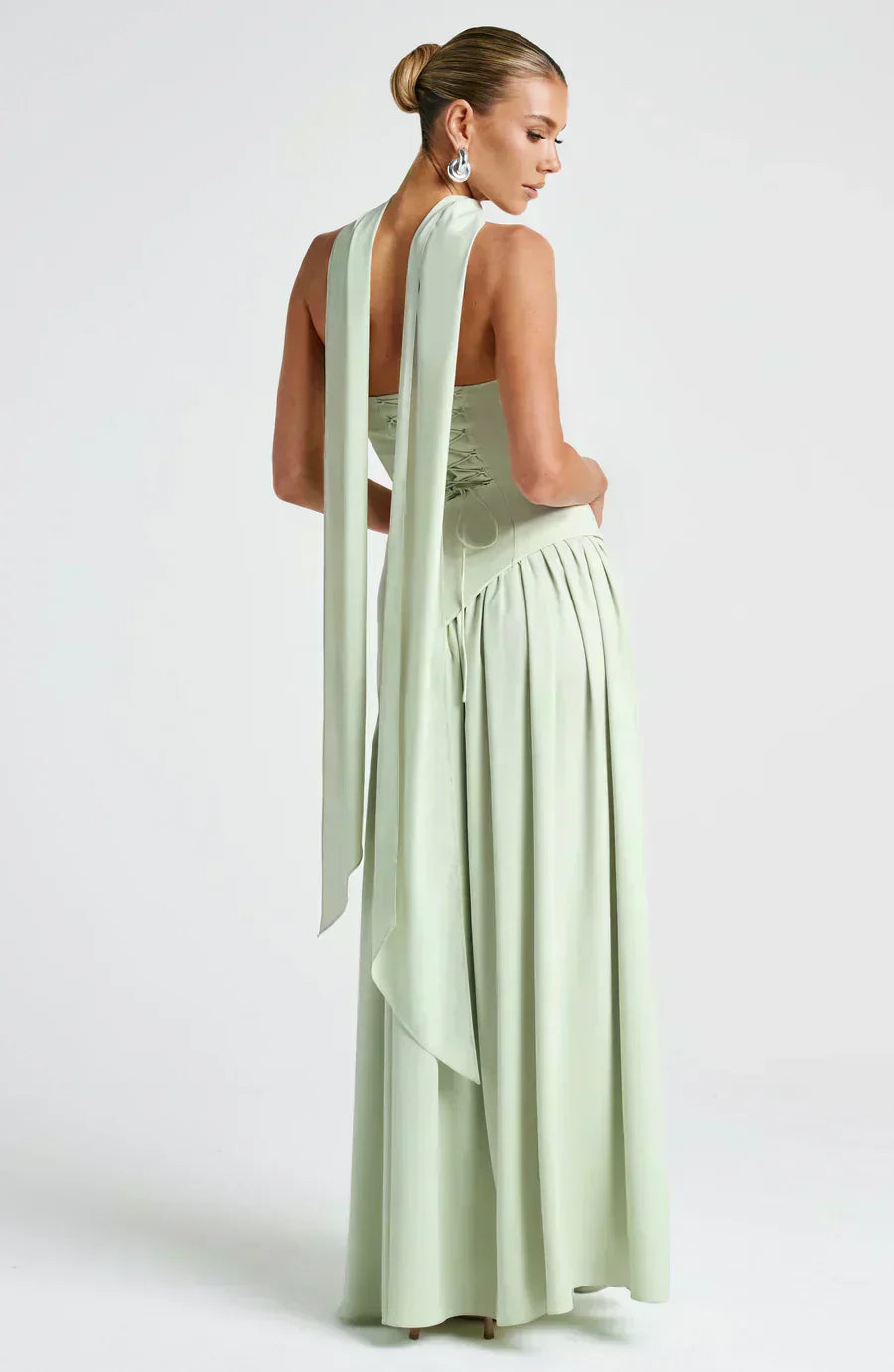 Esmee - Elegante Asymmetrische Maxi Jurk