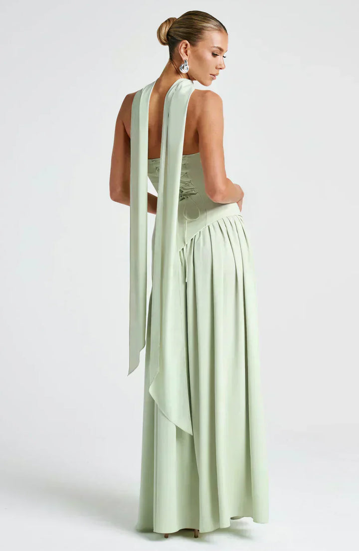 Esmee - Elegante Asymmetrische Maxi Jurk