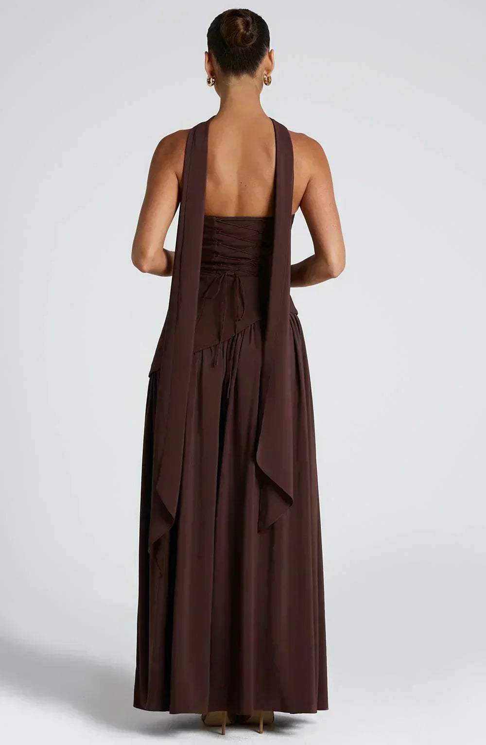 Esmee - Elegante Asymmetrische Maxi Jurk