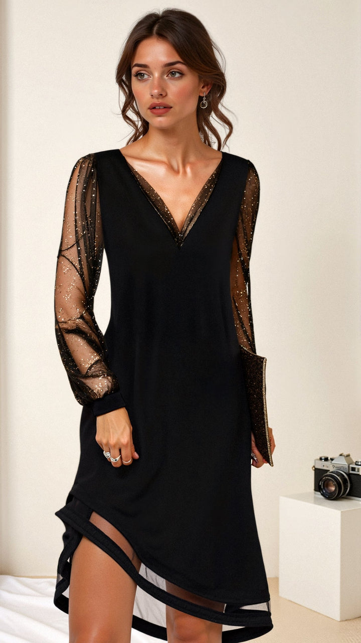 Lyra – Dames Avond Maxi Jurk met Glamoureuze Snit