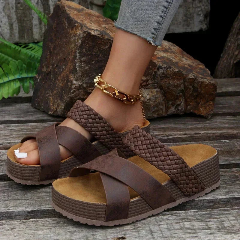 Anika - Orthopedische Sandalen Plateau voor Dames