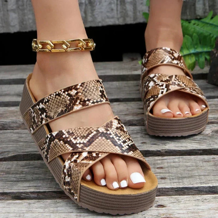 Anika - Orthopedische Sandalen Plateau voor Dames